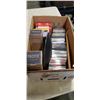 Image 1 : 2 MARVEL FIGURES, ASSORTED CD'S MARBLE BOWL, GLASSES ETC