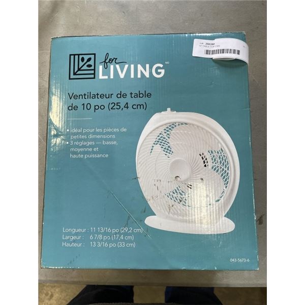10" TABLE TOP FAN