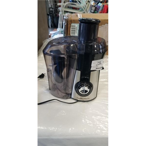 HAMILTON BEACH EASY CLEAN JUICE EXTRACTOR - TESTED WORKING, RETAIL $109