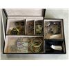 Image 2 : JEWELLERY BOX W/ CONTENTS