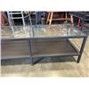 Image 3 : MODERN GLASS MEDIA STAND