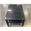 Image 2 : GLASS TOP 2 TIER COFFEE TABLE
