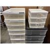 Image 2 : 3 PLASTIC DRAWEER ORGANIZERS
