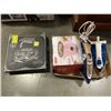 Image 1 : 2 IRONS, RICE COOKER, AND SERVING TRIO SET