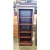 Image 2 : 2 SOLID WOOD BOOKSHELVES APPROX 5.5FT TALL