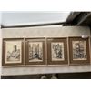 Image 1 : SET OF 4 ANTIQUE LITHOGRAPHS
