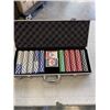 Image 1 : CASED POKER CHIP SET