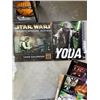 Image 3 : LOT OF STARWARS COLLECTIBLES INCLUDING CALENDAR, STAIONARY, ACTION FIGURES, RETAIL $149
