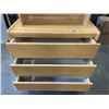 Image 2 : 2 PC MAPLE STORAGE CABINET