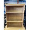 Image 3 : 2 PC MAPLE STORAGE CABINET