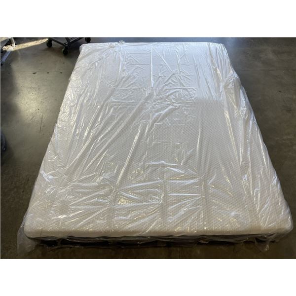 AS NEW EMMA QUEENSIZE HYBRID MEMORY FOAM MATTRESS