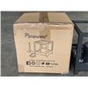 Image 3 : 2 BRAND NEW PATIO FLARE SQUARE BLACK GARDEN / PATIO BURNERS, WITH LED LIGHTING, RETAIL $69 EACH