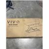 Image 1 : VIVO LIGHT WOOD AND WHITE DESK RISER