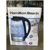 Image 1 : HAMILTON BEACH 1.7L GLASS ELECTRIC KETTLE - TESTED WORKING