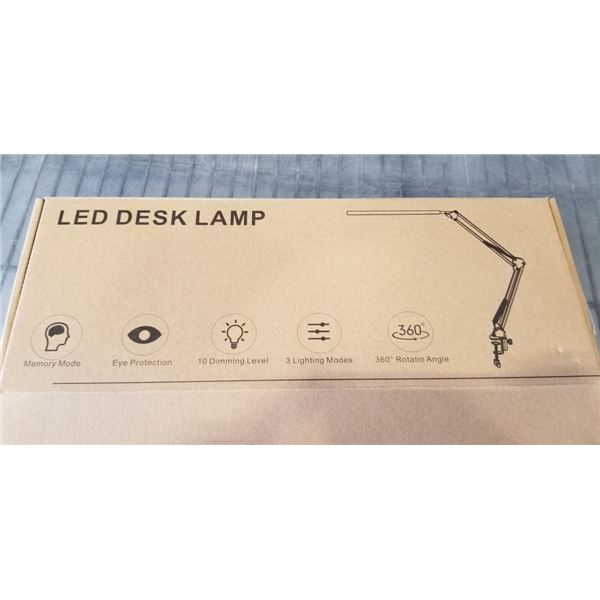 NEW LED CLAMP ON ADJUSTABLE ARM LIGHT