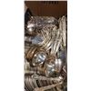 Image 2 : COLLECTION OF VINTAGE SILVERPLATE CUTLERY
