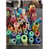 Image 2 : 2 TRAYS OF SERGER THREAD