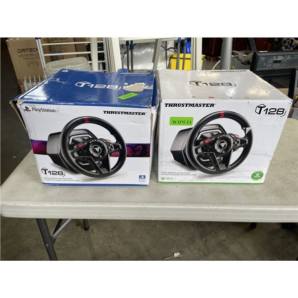 TWO PS5 THRUSTMASTER RACING WHEELS UNTESTED