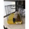 Image 2 : SMALL PET KENNEL AND GERBAL CAGE WITH ACCESSORIES