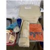 Image 2 : 2 LARGE TRAYS OF ASSORTED HOUSEHOLD ITEMS