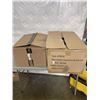 Image 1 : TWO BOXES OF ASSORTED NEW FOOTWEAR BOOTS, SHOES, SLIPPERS ETC NO PAIRS