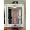 Image 2 : 4 NEW 3-PACKS OF SAMSUNG GALAXY WATCH ACTIVE / ACTIVE 2 REAPLCEMENT BANDS