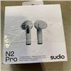 Image 2 : 2 ENERGIZER ULTIMATE WIRELESS 3 IN 1 CHARGER STANDS AND SUDIO N2 PRO GREY WIRELESS BLUETOOTH EARBUDS