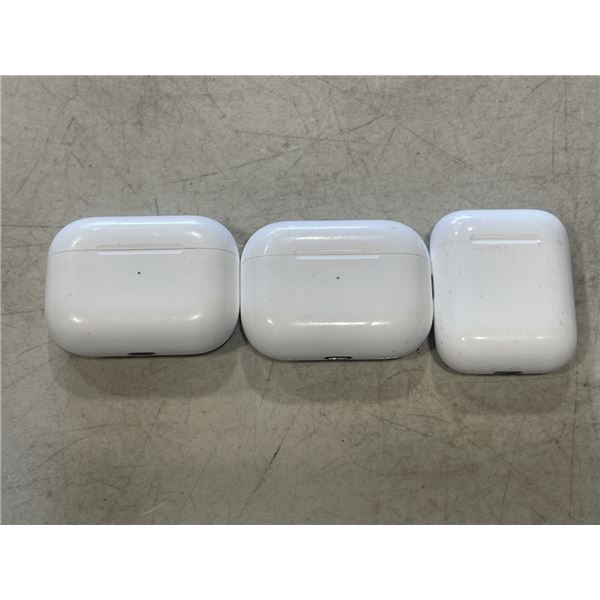 3  APPLE AIRPODS, FULL SETS, ASSORTED MODEL, LOST PROPERTY ITEMS