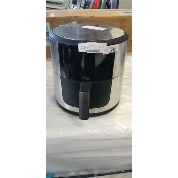 BELLAPRO 8QT SMART CRISP AIR FRYER - TESTED WORKING, RETAIL $249