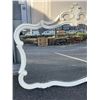 Image 2 : WHITE FRAMED DECORATIVE MIRROR