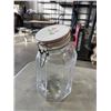 Image 3 : LARGE LOT OF LIDDED TUREENS, CERAMIC PLANETRS, GLASS LIDDED VASES ETC