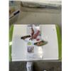 Image 3 : SET OF GLASS STORAGE JARS,  GLASS LOCK CONTAINERS, NEW CUTTING BOARD AND MANDOLIN SLICER