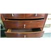 Image 3 : HIGH BOY DRESSER W/ 7 DRAWERS