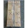 Image 1 : 2 VIVO BLACK LARGE TV STANDS
