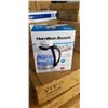 Image 1 : HAMILTON BEACH 1L GLASS ELECTRIC KETTLE - TESTED WORKING