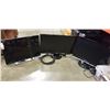 Image 1 : 3 COMPUTER MONITORS, WORKING