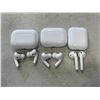 Image 2 : 3  APPLE AIRPODS, FULL SETS, ASSORTED MODEL, LOST PROPERTY ITEMS