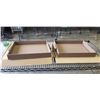 Image 1 : 2 NEW HANDMANDE LEATHER TRAYS