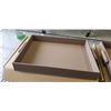 Image 3 : 2 NEW HANDMANDE LEATHER TRAYS