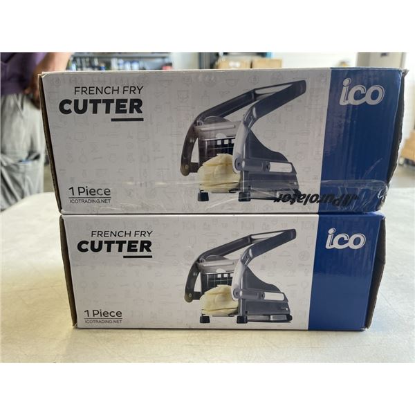 2 ICO FRENCH FRY CUTTERS