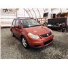 Image 8 : 2007 SUZUKI SX4, ORANGE, 232518 KMS, FRONT WHEEL DRIVE. - D100419