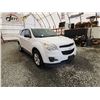 Image 8 : 2011 CHEVY EQUINOX, WHITE, 236973 KMS, FRONT WHEEL DRIVE. - B332058