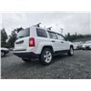 Image 14 : 2016 JEEP PATRIOT, WHITE, 191189 KMS, FRONT WHEEL DRIVE. - D690491