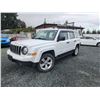 Image 1 : 2016 JEEP PATRIOT, WHITE, 191189 KMS, FRONT WHEEL DRIVE. - D690491