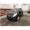 Image 1 : 2015 CHEVROLET SPARK, BLACK, 131542 KMS, FRONT WHEEL DRIVE. - B735034
