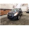 Image 2 : 2015 CHEVROLET SPARK, BLACK, 131542 KMS, FRONT WHEEL DRIVE. - B735034