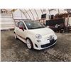 Image 8 : 2013 FIAT 500 ABARTH, WHITE, 163571 KMS, FRONT WHEEL DRIVE. - D541971