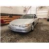 Image 2 : 2000 CHEVY MONTE CARLO SS, SILVER, 135875 KMS, FRONT WHEEL DRIVE. - D176015