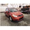 Image 8 : 2007 SUZUKI SX4, ORANGE, 232518 KMS, FRONT WHEEL DRIVE. - D100419