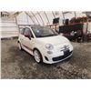 Image 8 : 2013 FIAT 500 ABARTH, WHITE, 163571 KMS, FRONT WHEEL DRIVE. - D541971